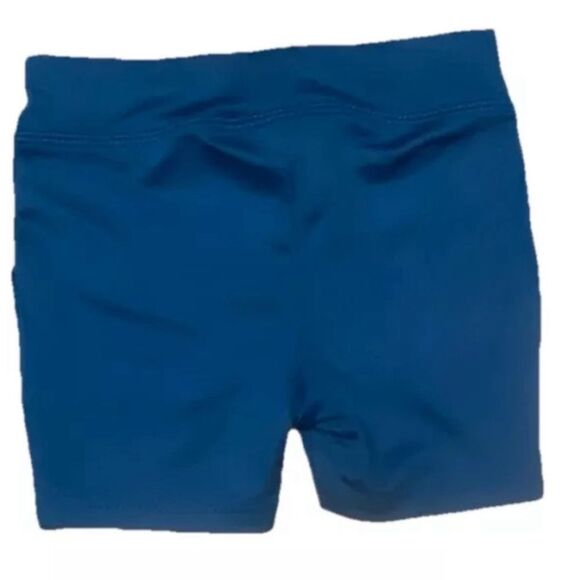 New Without Tags Under Armour Girls Shorts Navy Blue 9-12 Months - Picture 2 of 2